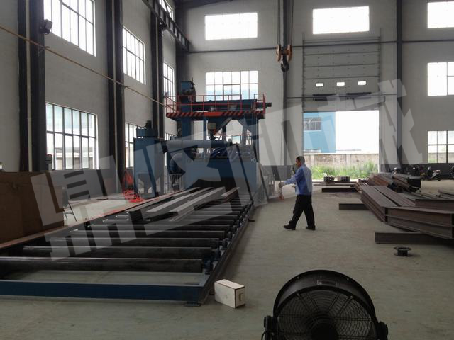  鋼板型材綜合拋丸機