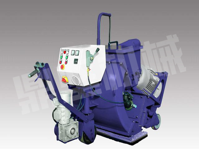  單拋丸頭路面拋丸機